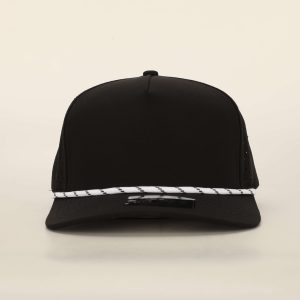 Black 5 Panel With Rope