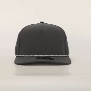 Dark Grey 5 Panel With Rope