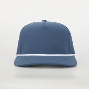 Navy 5 Panel With White Rope