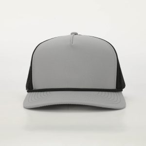 Light Grey Black 5 Panel With Rope